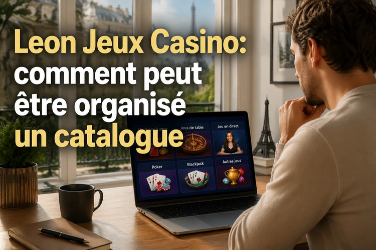 Leon Jeux Casino: comment peut être organisé un catalogue