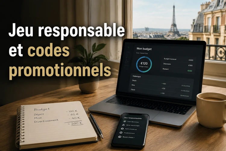 Jeu responsable et codes promotionnels