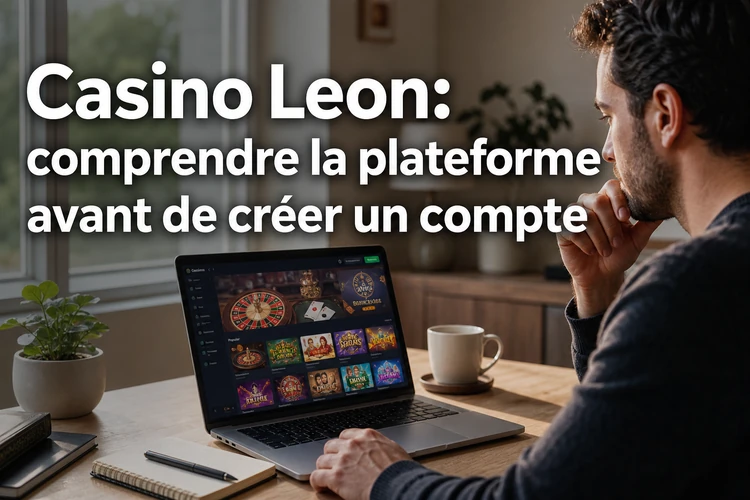 Casino Leon: comprendre la plateforme avant de créer un compte