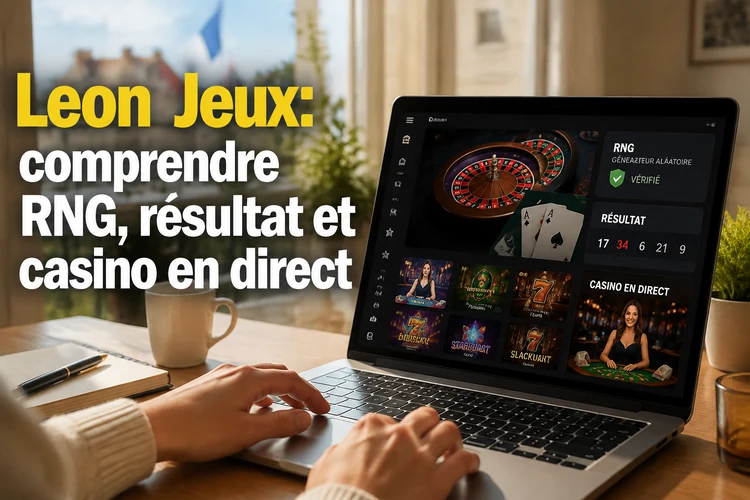 Leon Jeux: comprendre RNG, résultat et casino en direct