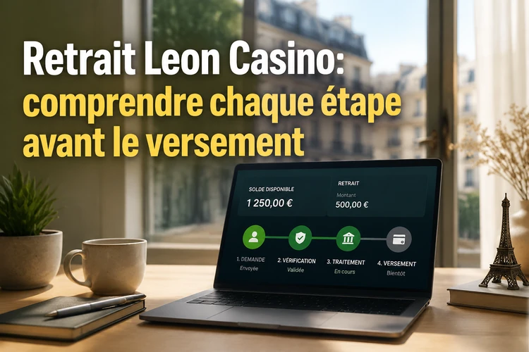 Retrait Leon Casino: comprendre chaque étape avant le versement