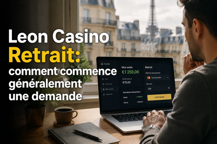 Leon Casino Retrait: comment commence généralement une demande